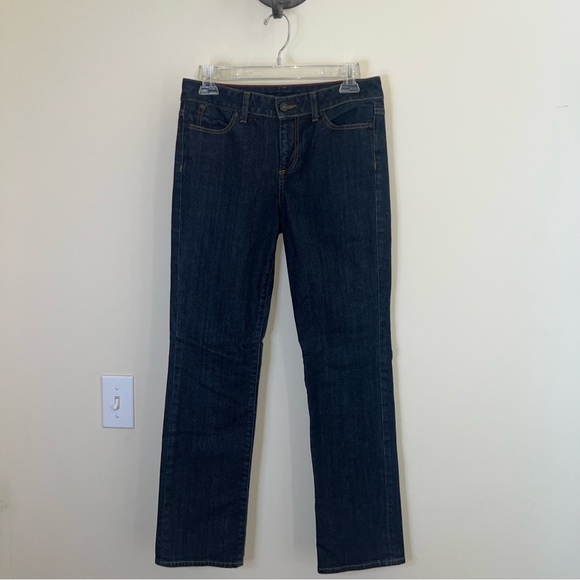 Talbots Denim - Talbots Straight Leg‎ Ankle Jeans Dark Wash High Rise Women 6P Like New